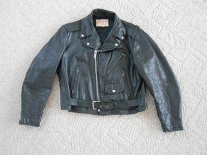 60s leather jacket