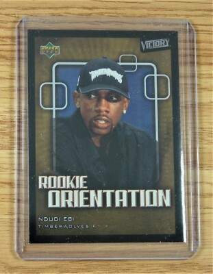 2003-04 Upper Deck Victory Rookie Orientation Ndudi Ebi #125 Timberwolves Card