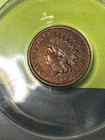 1861 Philadelphia Mint Indian Head Cent AU58 — photo 1