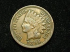 OLD COIN SALE! XF 1895 INDIAN HEAD CENT PENNY w/DIAMONDS & FULL LIBERTY 264W