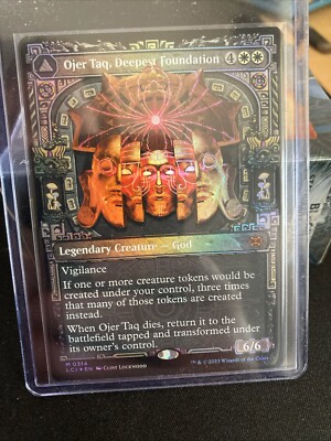 Ojer Taq, Deepest Foundation |Showcase | MTG | LCI | Near Mint | English EN FOIL