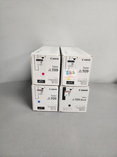 Canon T09 Complete Toner Set Yellow Magenta Cyan Black