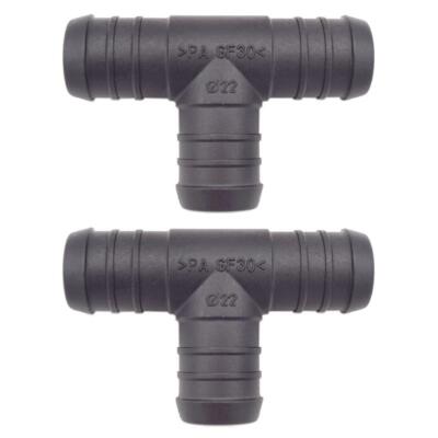 2 x YOU.S Leitungsverbinder Schlauchverbinder RGV Ø 22 / 22 / 22 mm - T-Stück