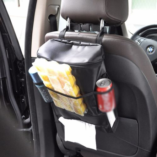 Car Back Seat Multi-Pocket Travel Cooler Storage Bag Box Hanger Organizer Holder