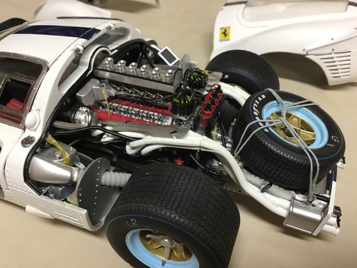 NART FERRARI 412P #25 TEST VERSION 412pc 1967 1/18 G1804116 NART FERRARI 412P #25 TEST VERSION 412pc 1967 1/18 G1804116
