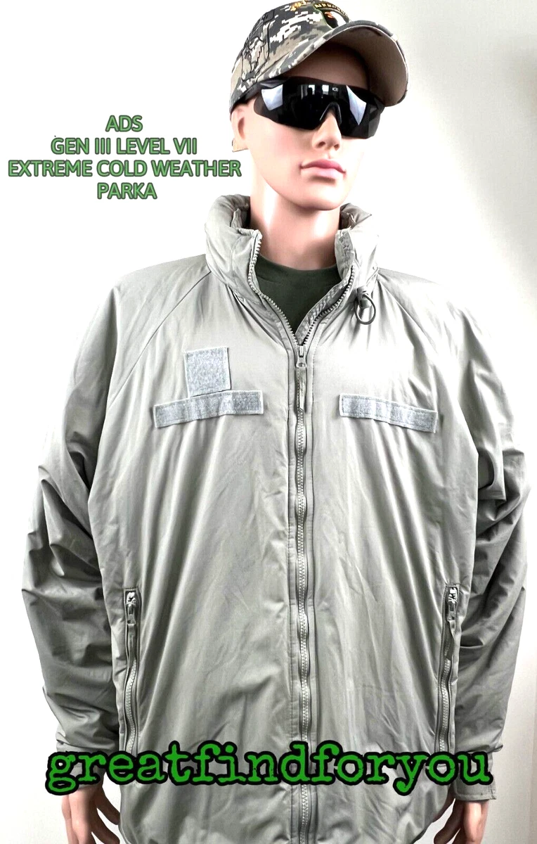 MILITARY USGI ADS GEN III LEVEL VII EXTREME COLD WEATHER PARKA