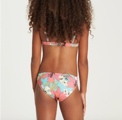 Billabong Kids Aloha Sun Tank Set Girl's Swimwear Mo-Mint Size 1001