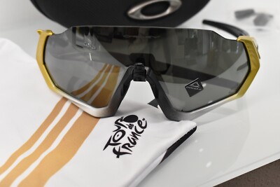OAKLEY FLIGHT JACKET OO 9401 col. 22 occhiali da sole SPORT (TOUR DE  FRANCE) | eBay