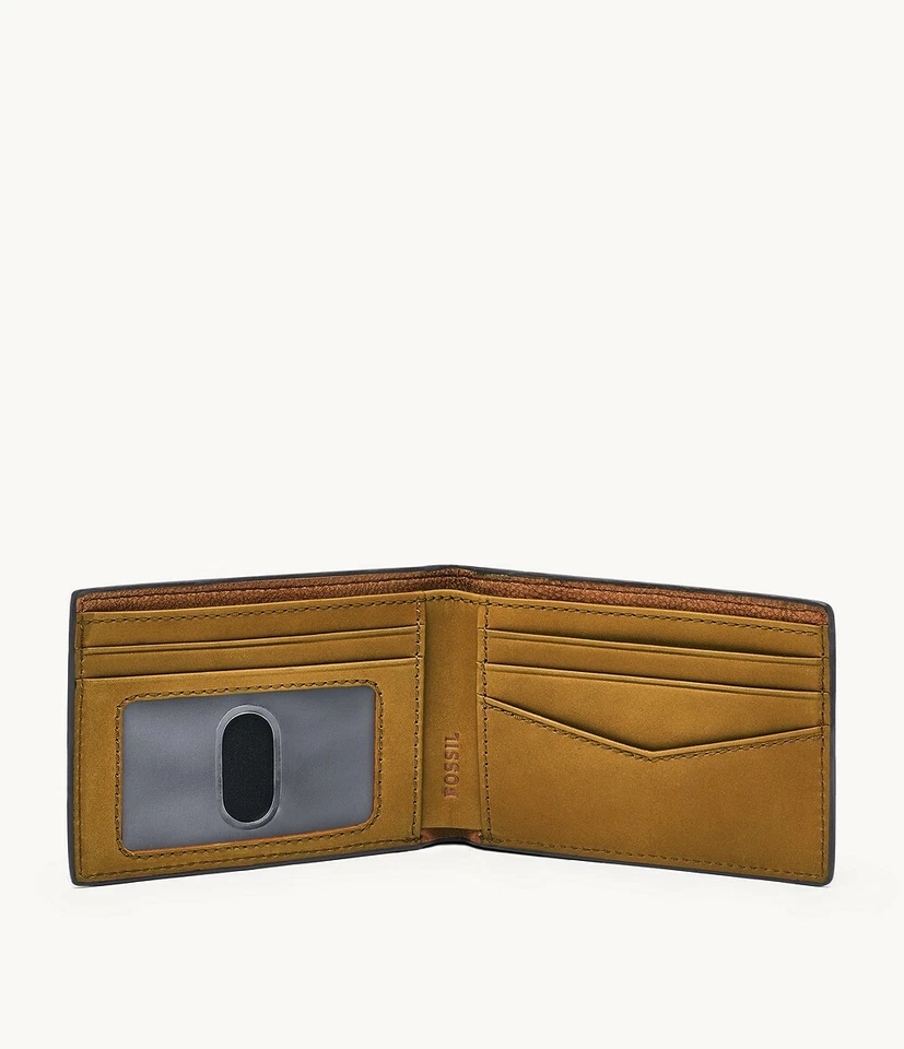 Cartera plegable Fossil Steven FPW para hombre color ARENA ML4396264 Foto 2 de 3