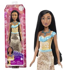 Mattel Disney Princess - Pocahontas bambola snodata, con capi e accessori scinti