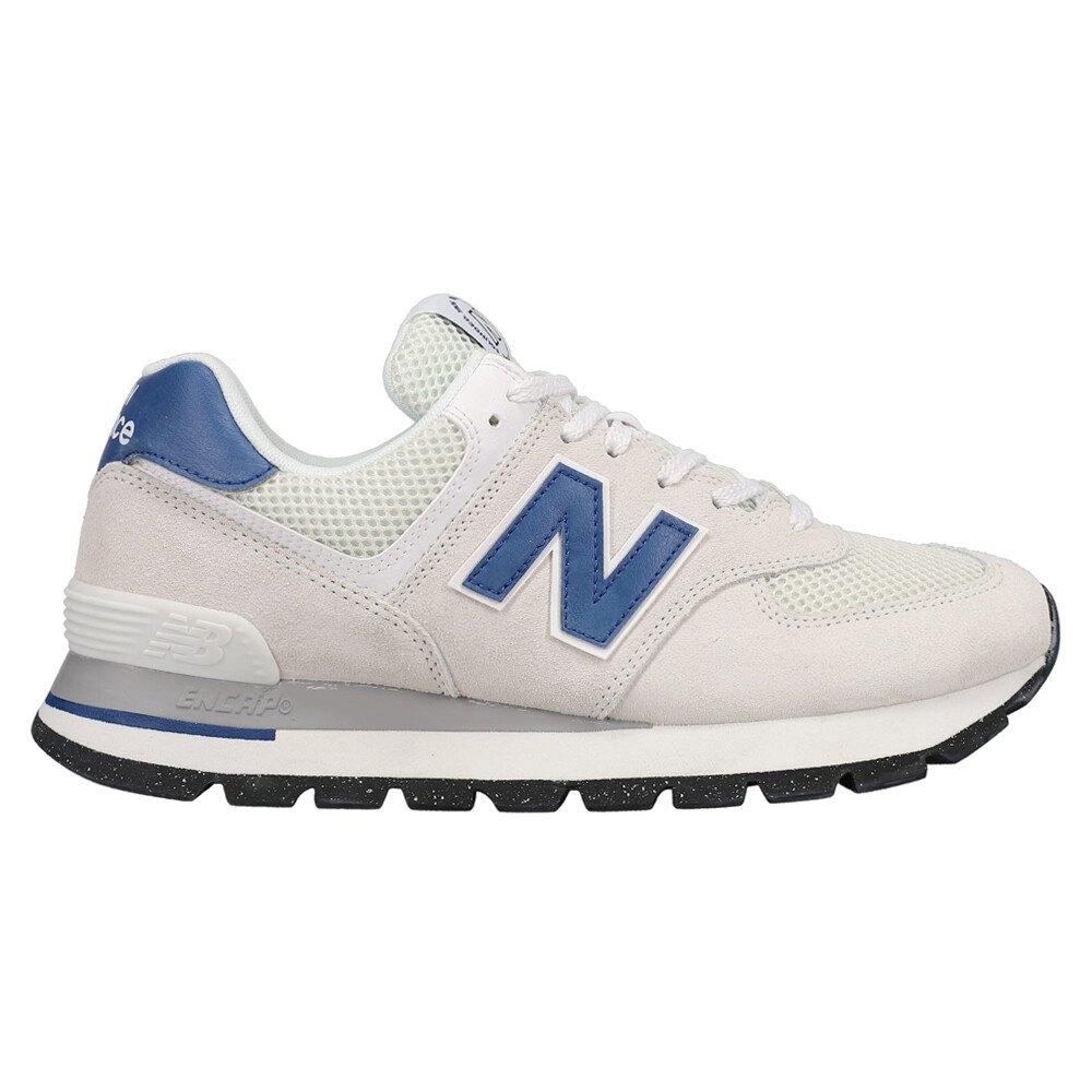 New Balance 574 Lace Up  Mens Off White Sneakers Casual Shoes ML574DWS