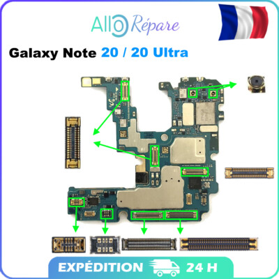 Connecteur FPC LCD Pour Carte Mère Google Pixel 7 - Pièce De Rechange Plaquée Or, Neuve Sous Emballage