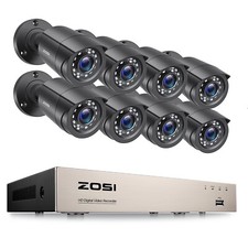 ZOSI CCTV 1080P Security Camera System 8CH 16CH HD DVR Home Surveillance Outdoor