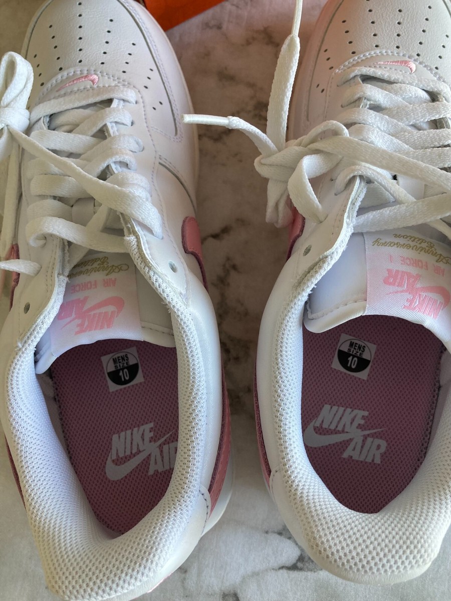 Air Force 1 low retro Anniversary Edition White and Pink Sneakers size 10 men Nike Air Force 1 Low Retro Men main image 4