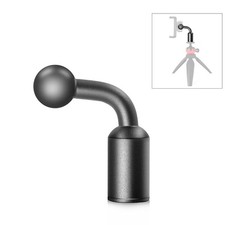 Aluminum Ball Stand Ballhead for Holder Converter 17mm Adapter Tripod Mount