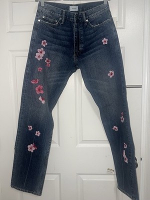 Brand New RHUDE  Flower Jeans Men's Size 32