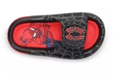 New-Spiderman Toddler Boys' Comfort Slides / size 3