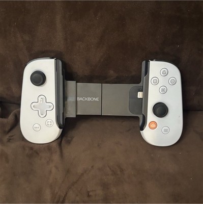 Backbone PlayStation Edition Ergonomic Mobile Controller for iPhone White Black