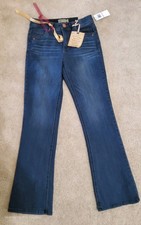 Democracy Itty Bitty Light Wash Faded Denim Jeans Sz 6