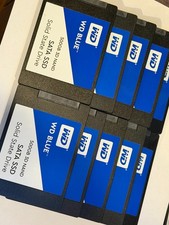 Lot of 10 WD Blue 500GB 3D NAND SATA III 2.5" SSD WDS500G2B0A 90%+ Health