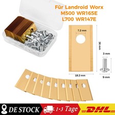 96-18 Stück Titan Messer Klingen für Landroid Worx M500 L700 S300 WR165E WR141E