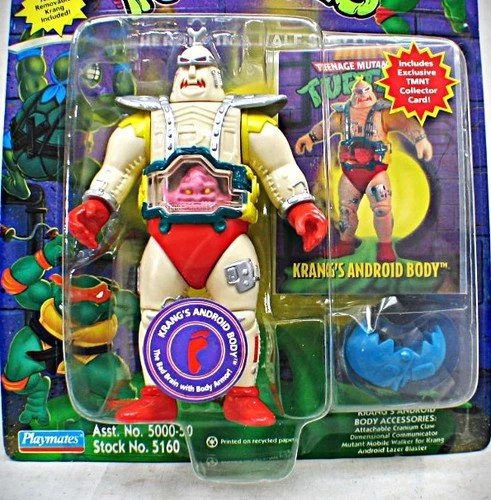 Vintage TMNT Action Figure - 1994 Krang's Android Body - Mint