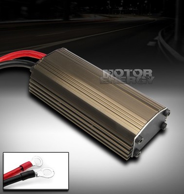 UNIVERSAL CAR BATTERY HYPER VOLTAGE GROUNDING STABILIZER REGULATOR GUN METAL