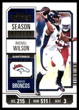 Russell Wilson 2023 Panini Contenders #32 Broncos NFL READ FREE SHIPPING
