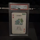 Pokemon Red Bulbasaur Ace of Diamonds Playing Poker Card 1996 PSA 10 GEM MINT