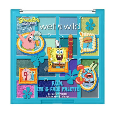 Wet N Wild SpongeBob F.U.N. Eye and Face Makeup Palette