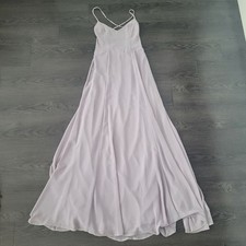 Show Me Your Mumu Godshaw Goddess Gown Small Lilac Gray Maxi Dress Bridesmaid