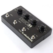 TC Electronic Ditto X4 Looper Pedal 4-Button Dual Track, Up to 5min Loop, Used