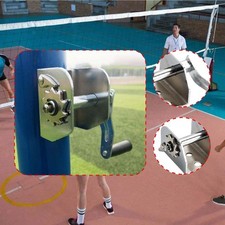 Volleyball Net Tensioner Hand Crank Wire Tightener for Gym Court Activities
