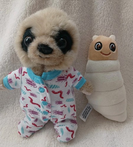 Pre Loved Compare The Meerkat Baby Oleg Maggot Pet Food Grub Soft Plush Toys - Picture 1 of 2