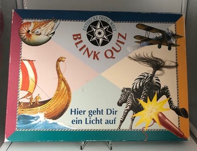 Blink-Quiz Hier geht Dir ein Licht auf Entdecke die Welt Lies und Spiel geht