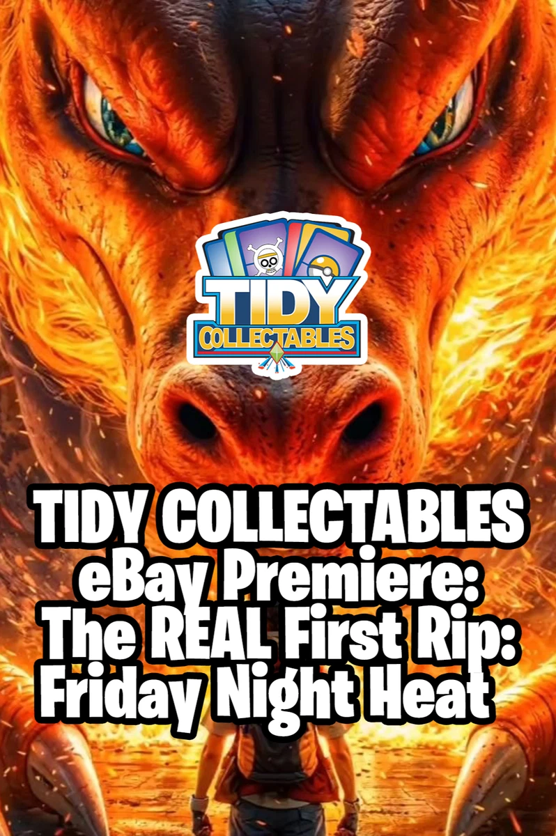 Pack Rip Friday TIDY COLLECTABLES eBay Premiere: The REAL First Rip: Friday Night Heat ...