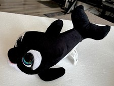 Furreal Hasbro The Kisser Whale Koi Interactive Orca Plush Toy Animal Tested
