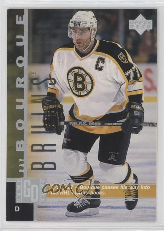 1997-98 Upper Deck Ray Bourque #9 HOF 0bt4