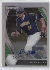 2021 Panini Prizm Draft Picks Silver Prizm Auto Noah Miller #PDP36 Auto 0ud4