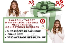 AMAZON TARGET Mystery Box General Merch. Fun Liquidations Bundles Free Shipping