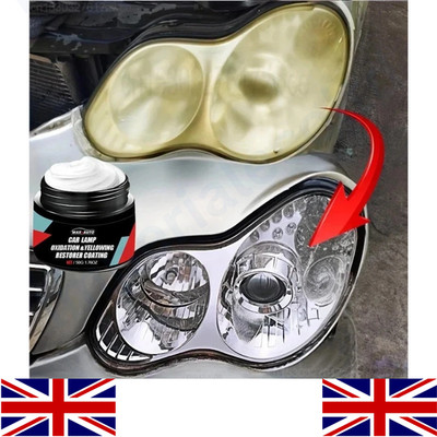 Auto Scheinwerfer Restauration Set Kratzer Entferner Oxidation Reiniger Reparatur