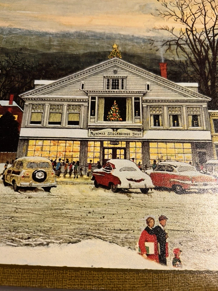 "Текстурированная головоломка серии Norman Rockwell 1000 шт. ""Main St., Stockbridge""" - Изображение 2 из 4