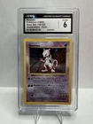 Pokémon TCG Mewtwo Base Set Shadowless Holo CGC 6