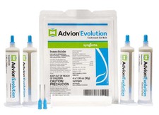 Advion Cockroach Gel Bait 4 Tubes, 30 Grams 1 Plunger  2 Tips Roach Pest Killer