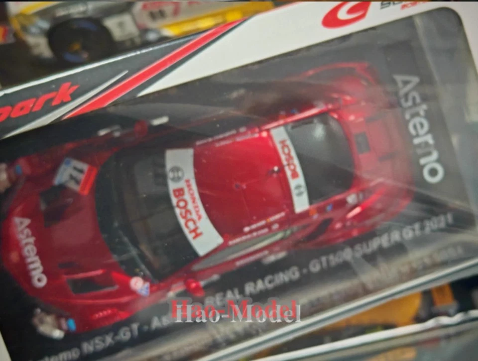 Spark 1/43 Honda nsx gt GT500 Super GT 2021 Resina Diecast Modelo Coche Regalos Rojo Foto 2 de 4