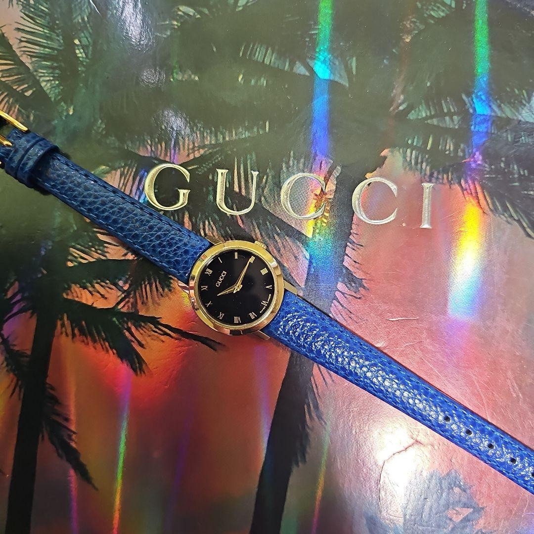 Gucci Vintage 2200.L Gold Watch Battery Operated | eBay