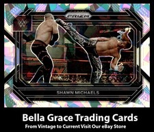 2023 Panini Prizm WWE Shawn Michaels #79 Legends Cracked Ice Parallel