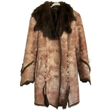 Vintage 90s Penny Lane Afgan Faux Fur Streetwear Coat