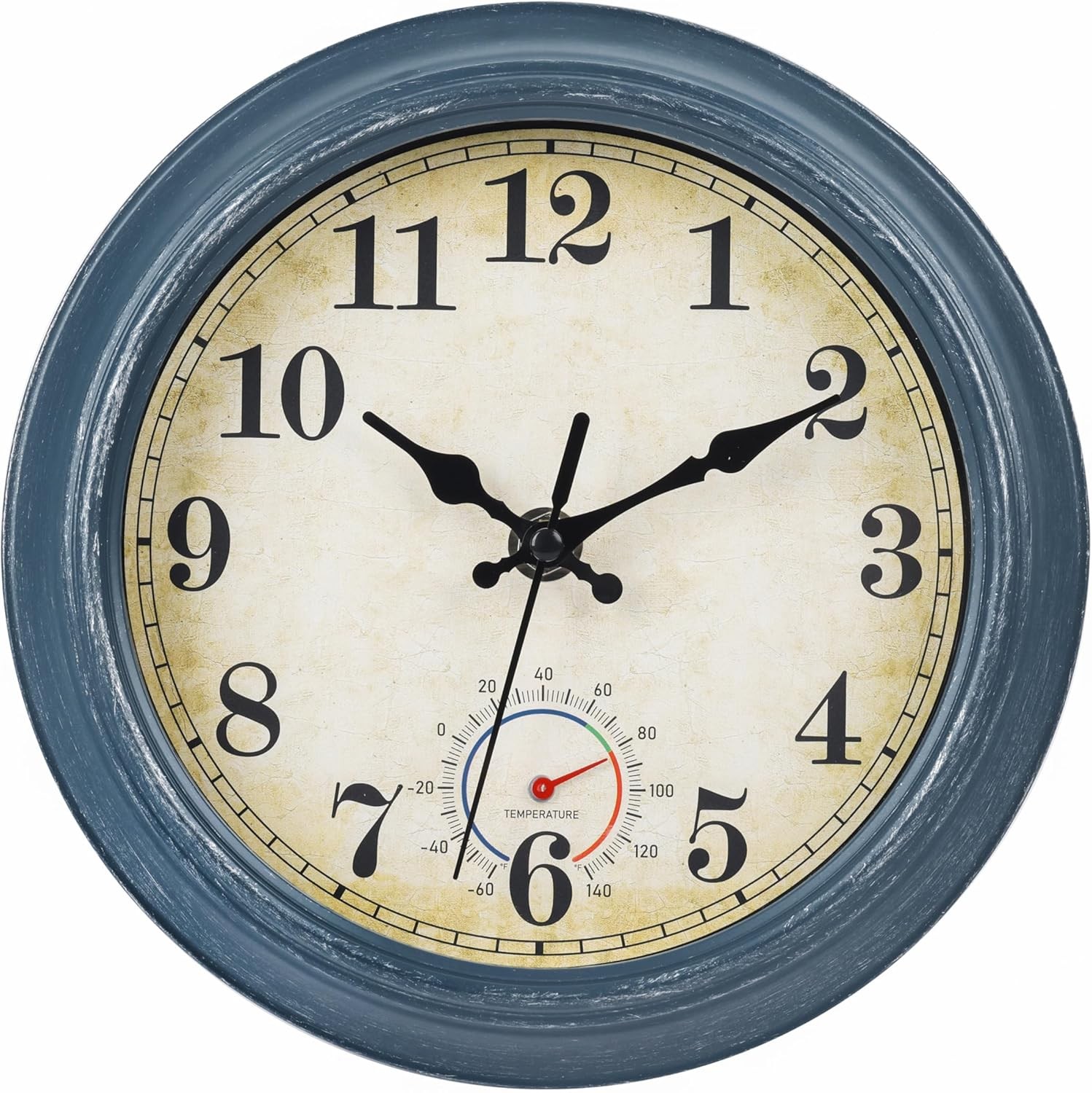 Waterproof With Thermometer Combo Rustic Coastal - (8 Inch,b