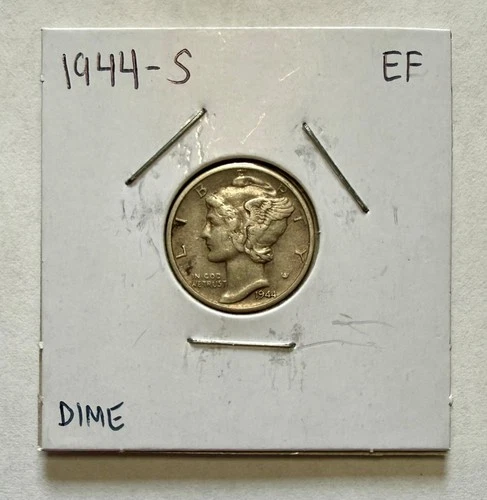 1944-S Mercury Dime - Extra Fine (EF/XF)